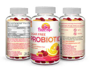 Sugar-Free Probiotic Gummies - 90 Count